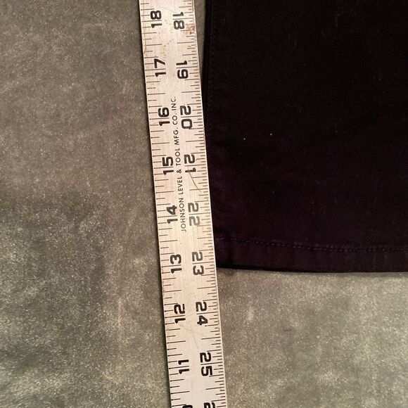 #513 J BRAND GIGI Black cropped Jeans - Picture 10 of 11